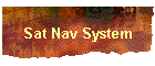 Sat Nav System